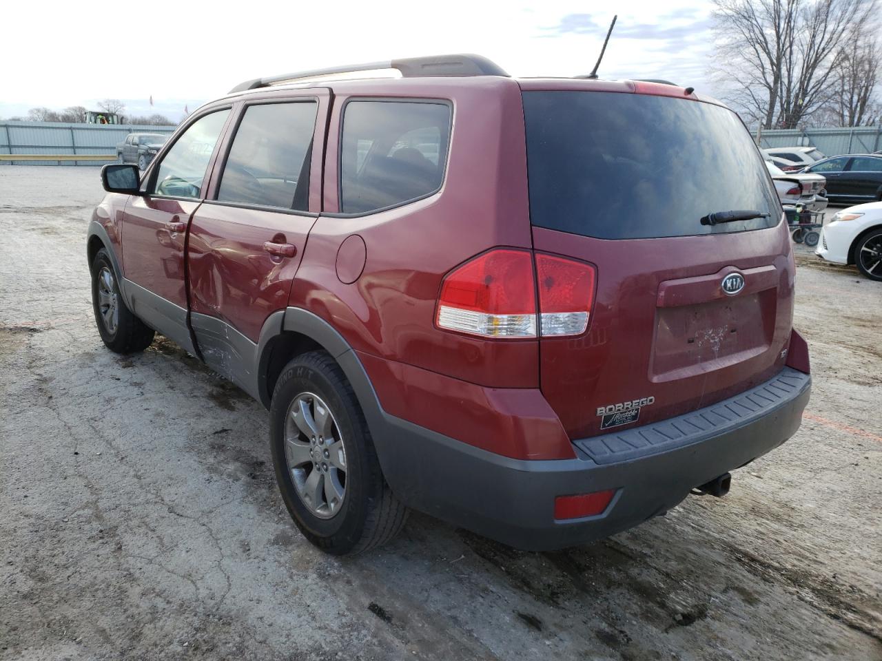 Photo 3 from auction – 2008 KIA BORREGO LX with VIN KNDJH741585008554