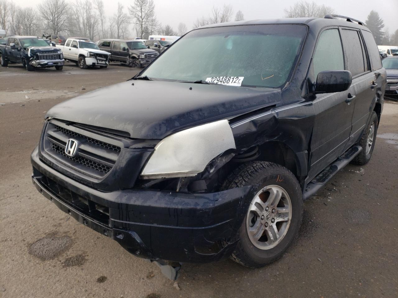 Photo 2 from auction – 2004 HONDA PILOT EXL with VIN 2HKYF187X4H576227