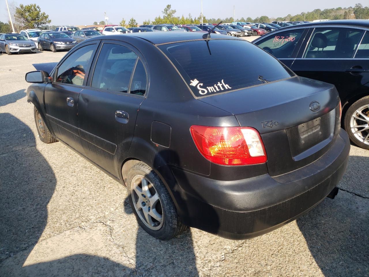 Photo 3 from auction – 2008 KIA RIO BASE with VIN KNADE123X86361015