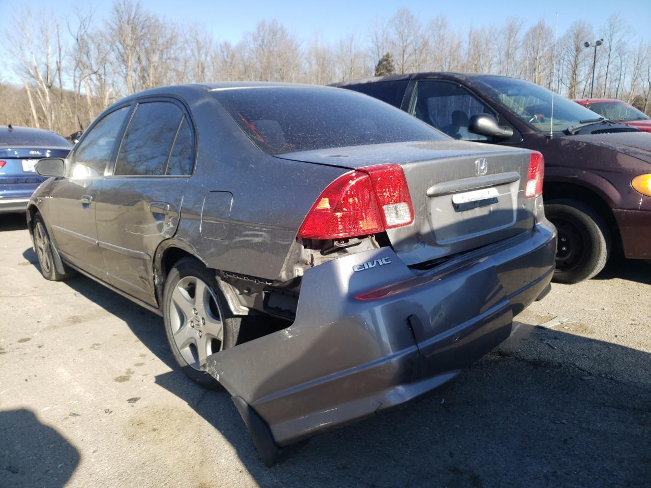 Photo 3 from auction – 2005 HONDA CIVIC EX with VIN 1HGES26765L011706