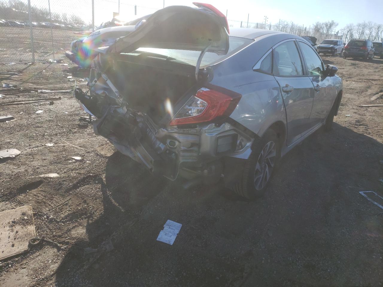 Photo 4 from auction – 2017 HONDA CIVIC EX with VIN 19XFC2F74HE201145