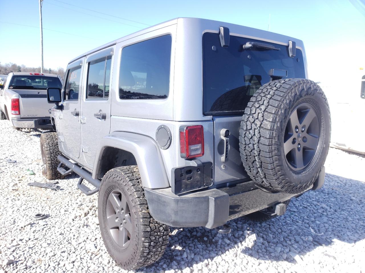 Photo 3 from auction – 2014 JEEP WRANGLER U with VIN 1C4BJWEG2EL214203