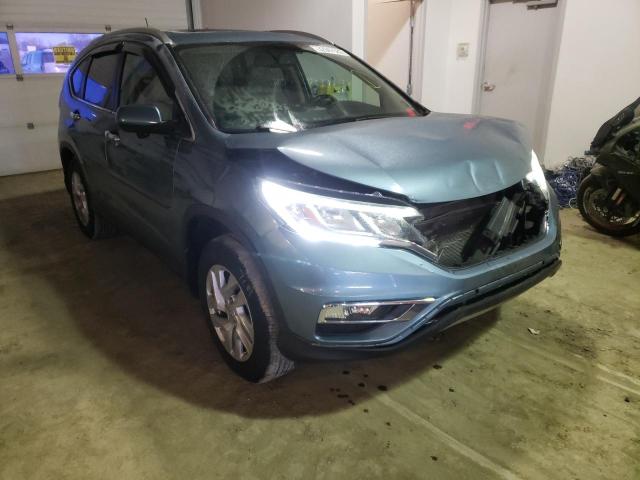 HONDA CR-V EXL 2015 with VIN 2HKRM4H74FH601153 - Photo from auction