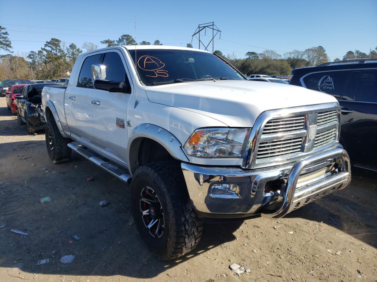 DODGE RAM 2500 L 2012 with VIN 3C6UD5NL9CG312461 - Photo from auction
