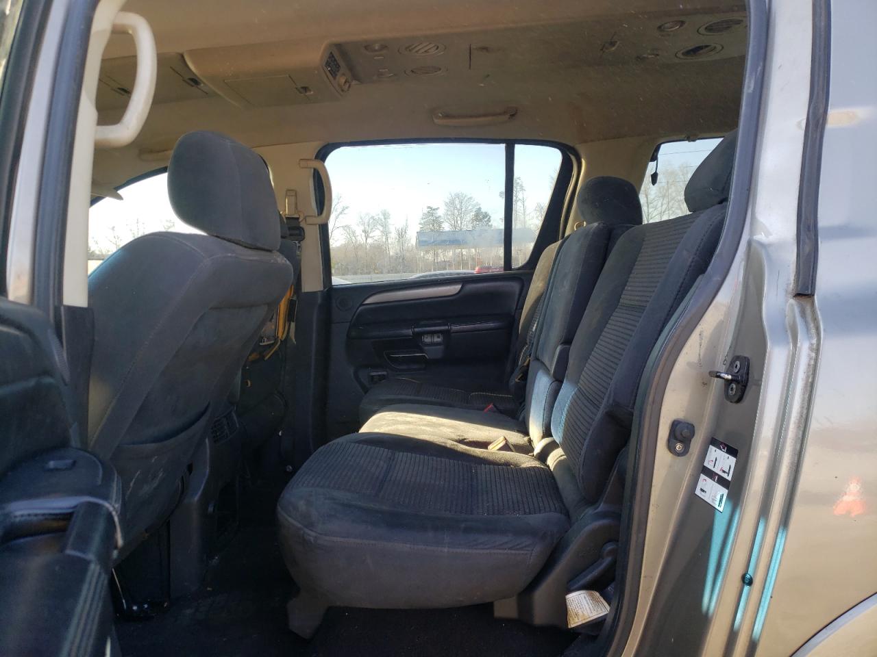 Photo 6 from auction – 2008 NISSAN ARMADA SE with VIN 5N1BA08D08N605451