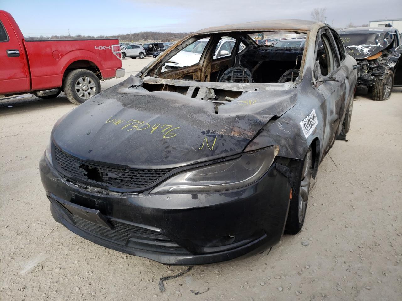 Photo 2 from auction – 2015 CHRYSLER 200 S with VIN 1C3CCCBG4FN730476