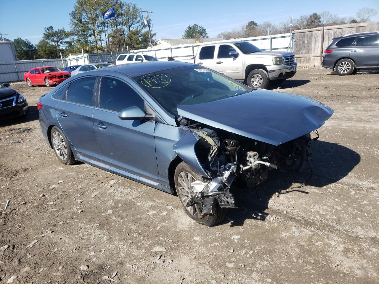 HYUNDAI SONATA SPO 2016 with VIN 5NPE34AF7GH285980 - Photo from auction