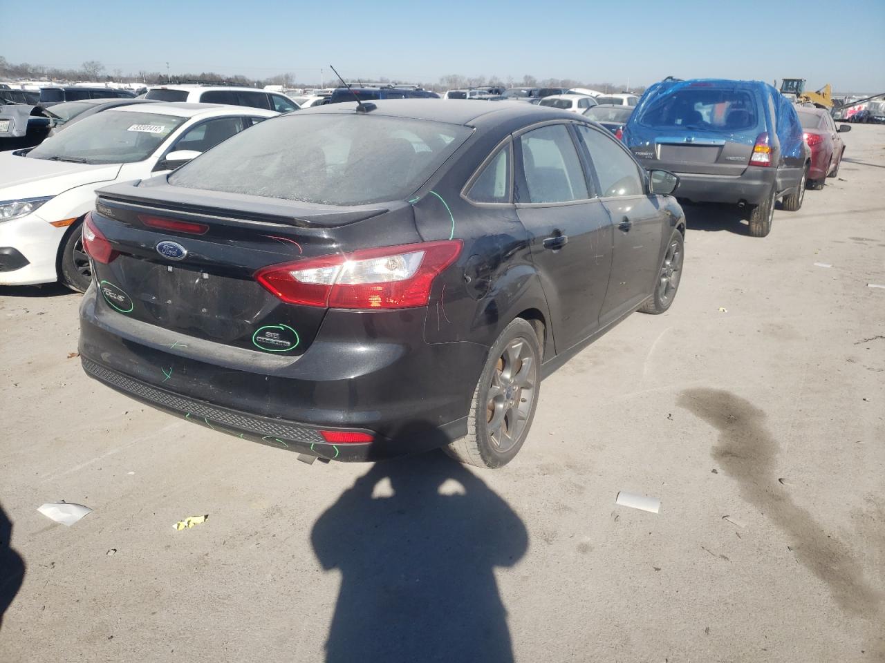 Photo 4 from auction – 2014 FORD FOCUS SE with VIN 1FADP3F24EL108902