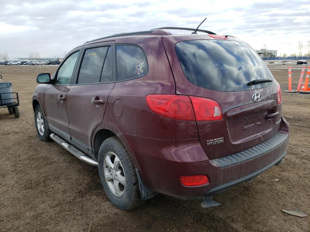 Photo 3 from auction – 2007 HYUNDAI SANTA FE with VIN 5NMSG13D17H098653