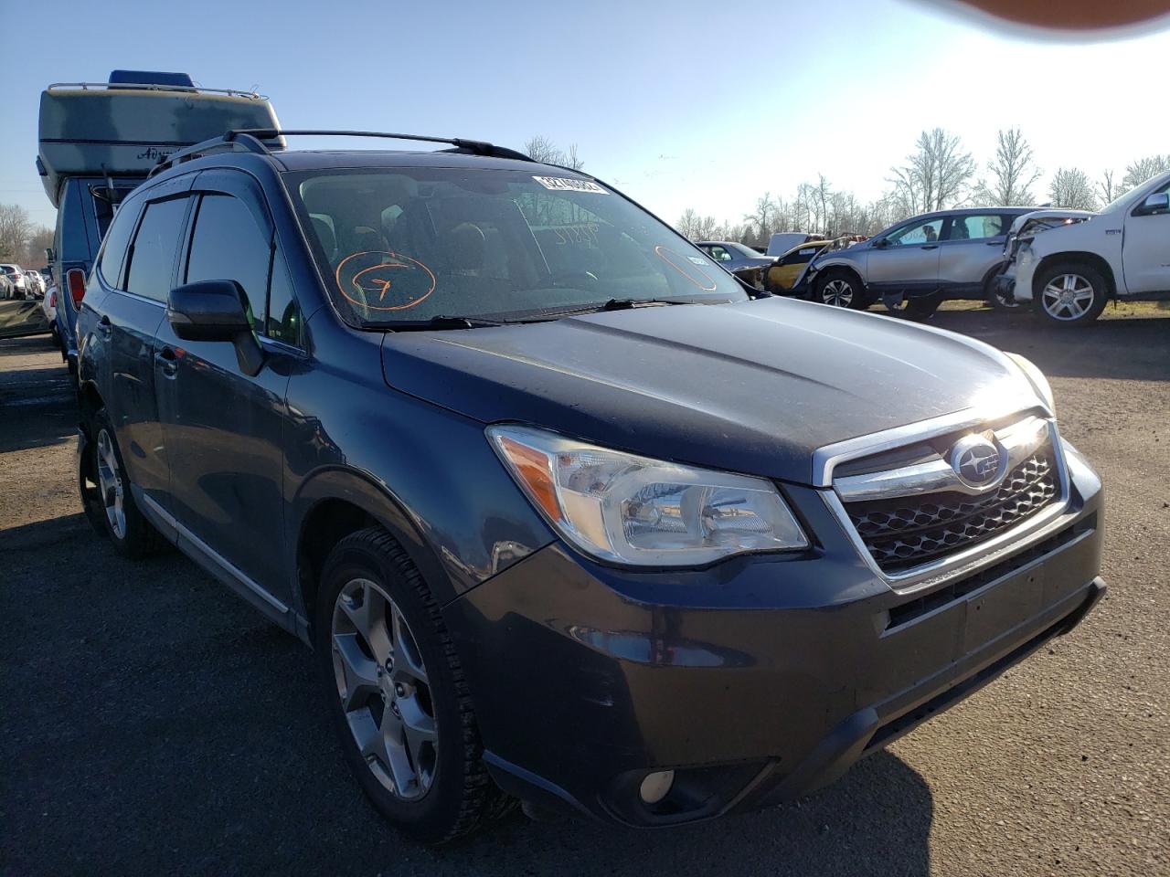 SUBARU FORESTER 2 2015 with VIN JF2SJAWC1FH522418 - Photo from auction