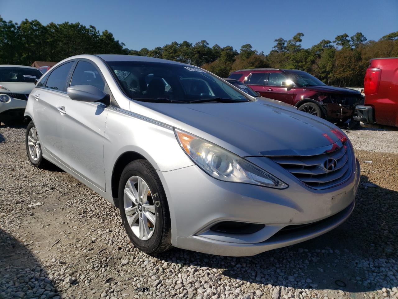 HYUNDAI SONATA GLS 2013 with VIN 5NPEB4AC5DH742371 - Photo from auction