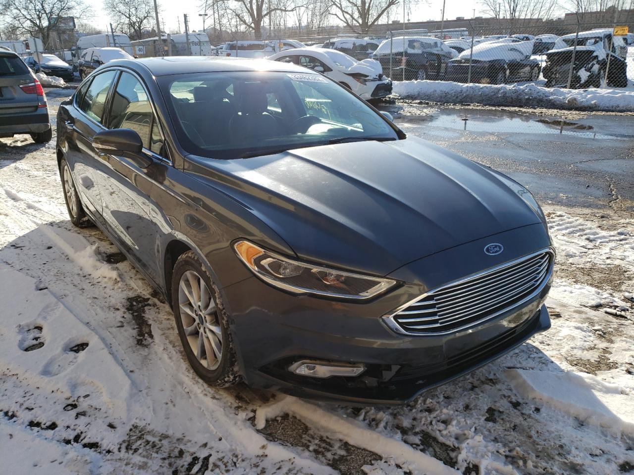 Photo 1 from auction – 2017 FORD FUSION SE with VIN 3FA6P0HD3HR130112