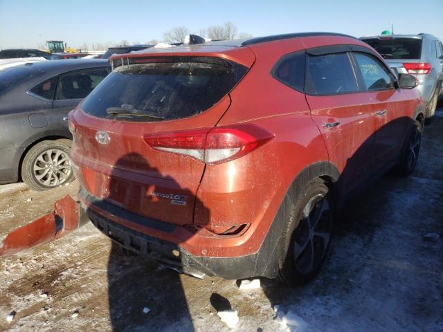Photo 4 from auction – 2016 HYUNDAI TUCSON LIM with VIN KM8J3CA26GU162114