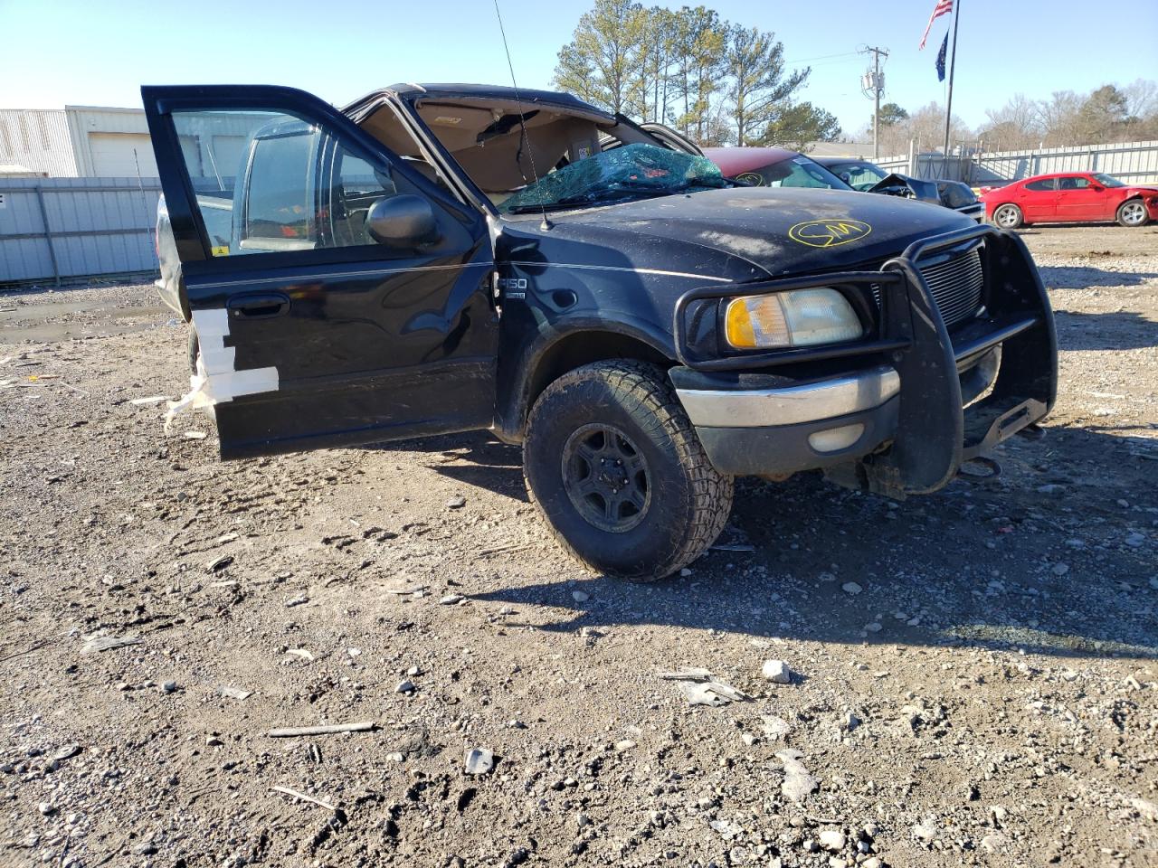 FORD F150 SUPER 2001 with VIN 1FTRW08L91KC33479 - Photo from auction
