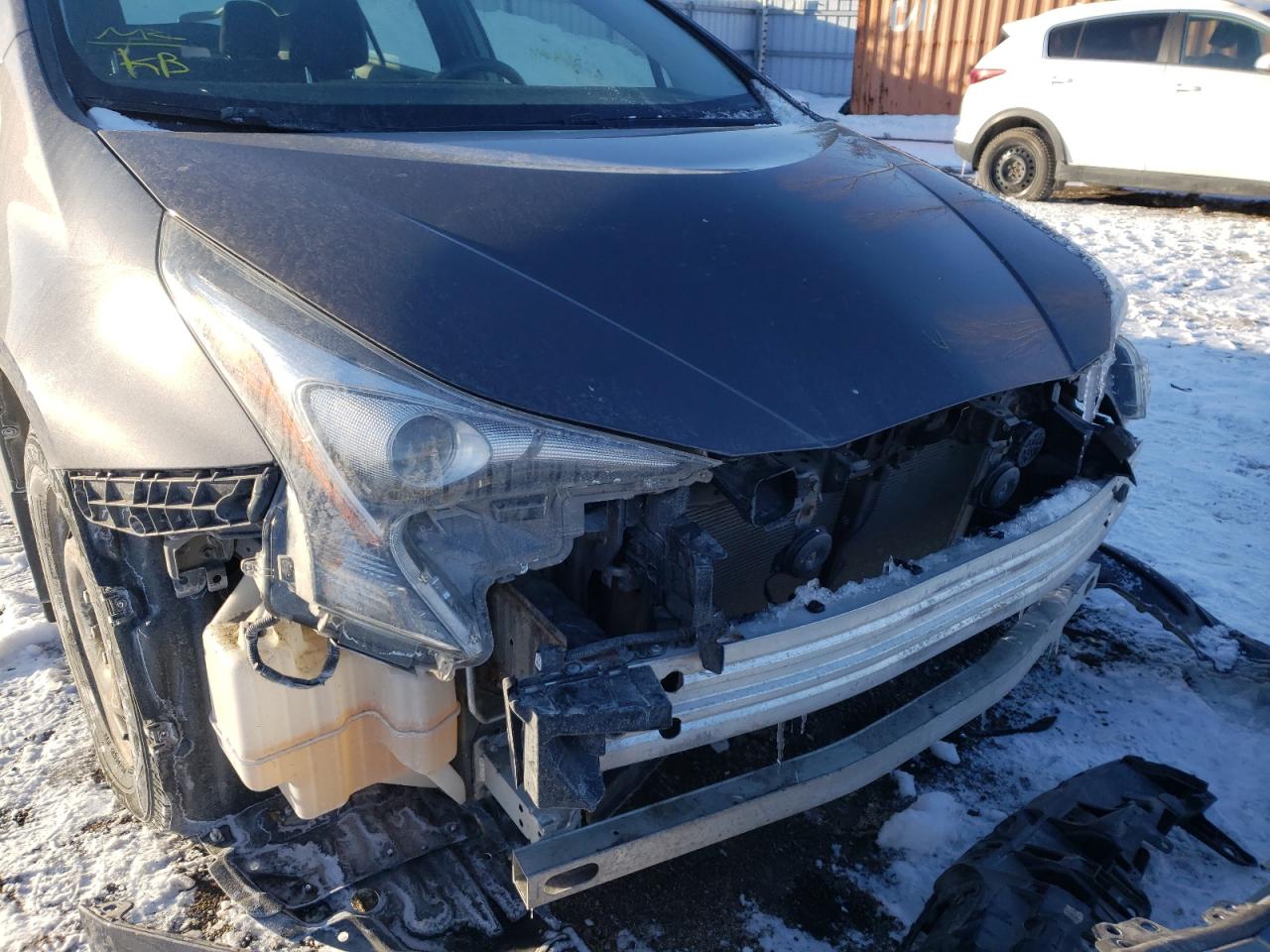 Photo 9 from auction – 2018 TOYOTA PRIUS with VIN JTDKBRFU5J3590150