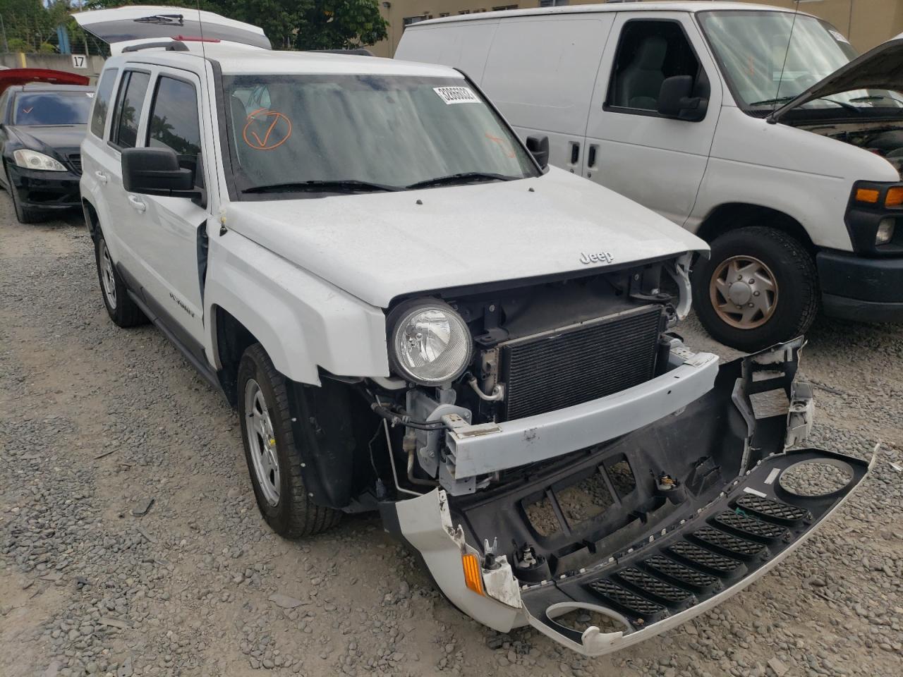 JEEP PATRIOT SP 2017 with VIN 1C4NJPBA3HD116525 - Photo from auction