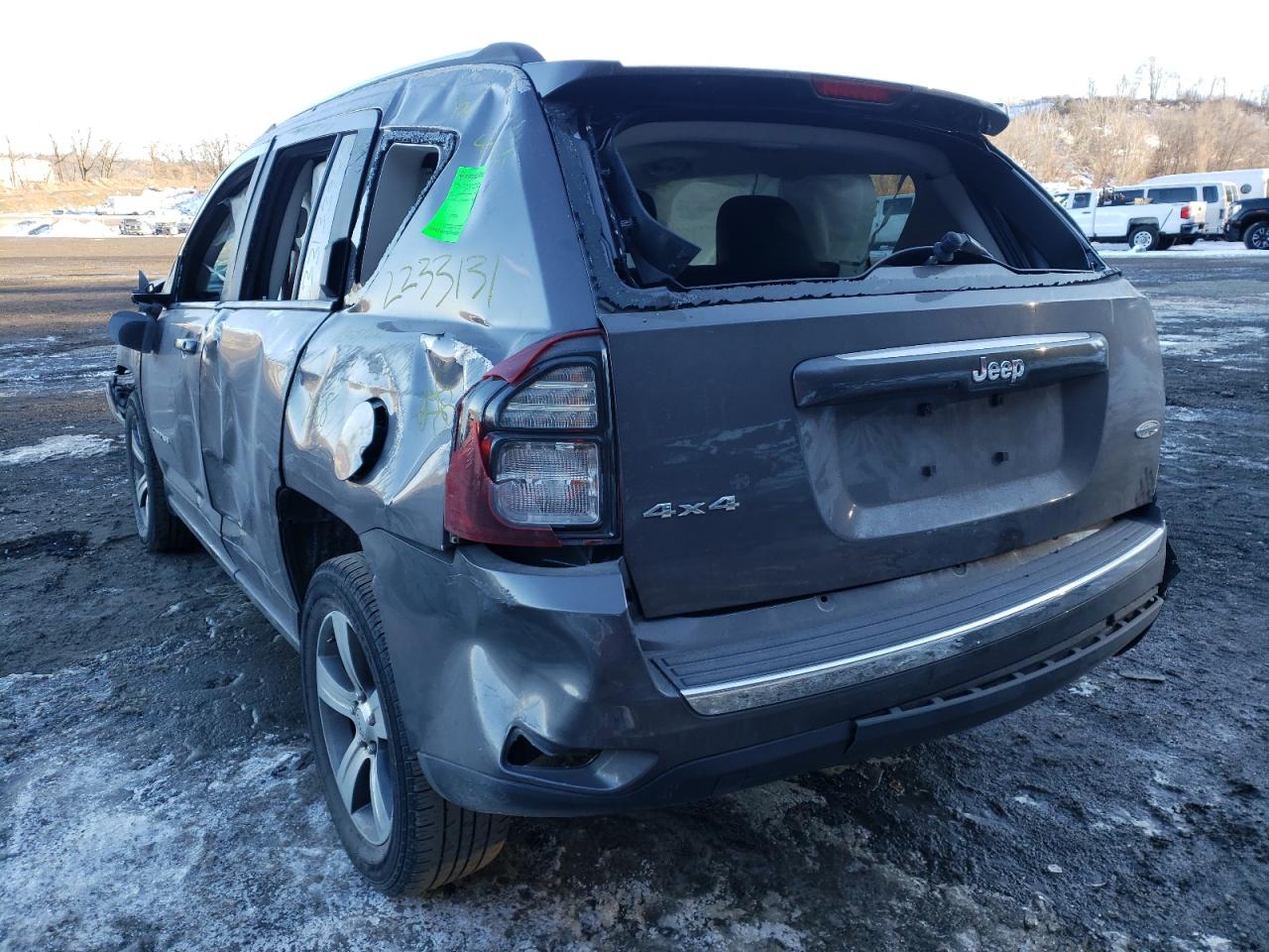 Photo 3 from auction – 2017 JEEP COMPASS LA with VIN 1C4NJDEB7HD168002