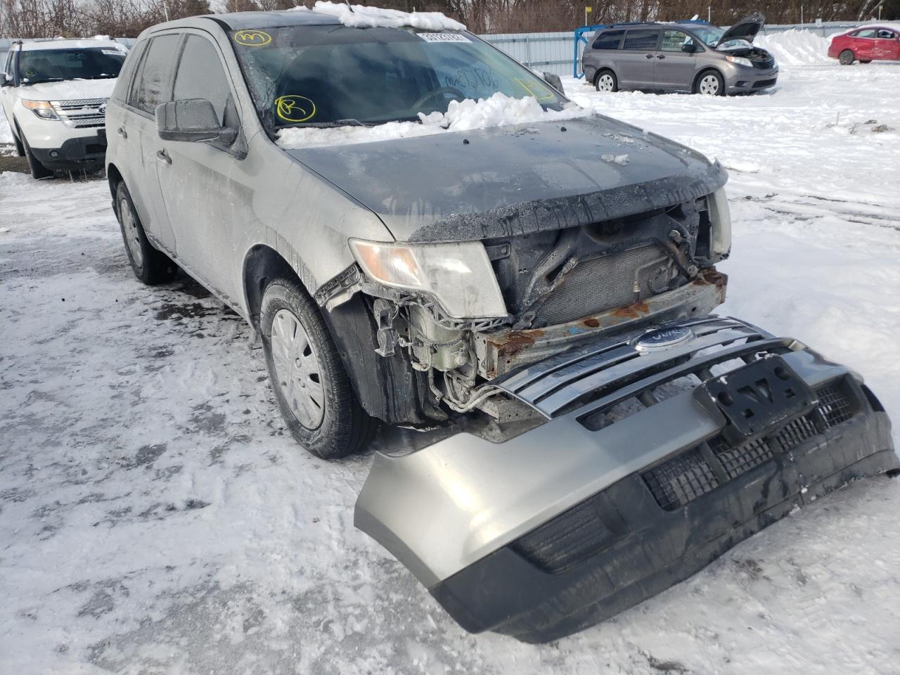 FORD EDGE SE 2008 with VIN 2FMDK36C68BA08849 - Photo from auction