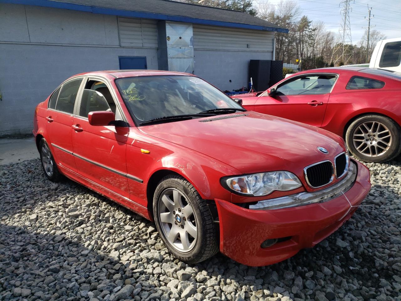 BMW 325 I 2004 with VIN WBAEV33434KW15902 - Photo from auction