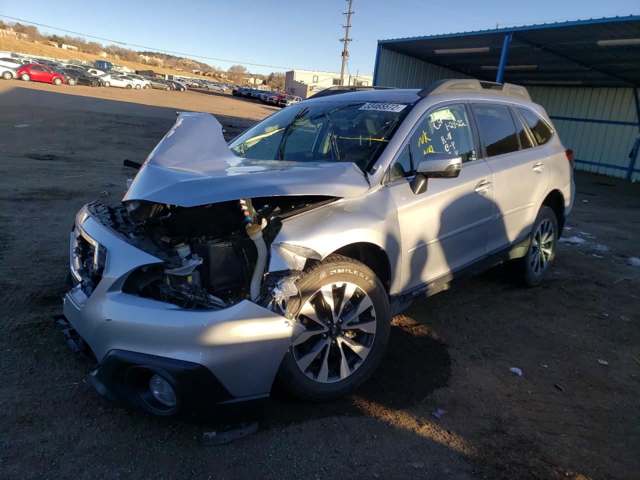 Photo 2 from auction – 2017 SUBARU OUTBACK 3. with VIN 4S4BSENC6H3363766