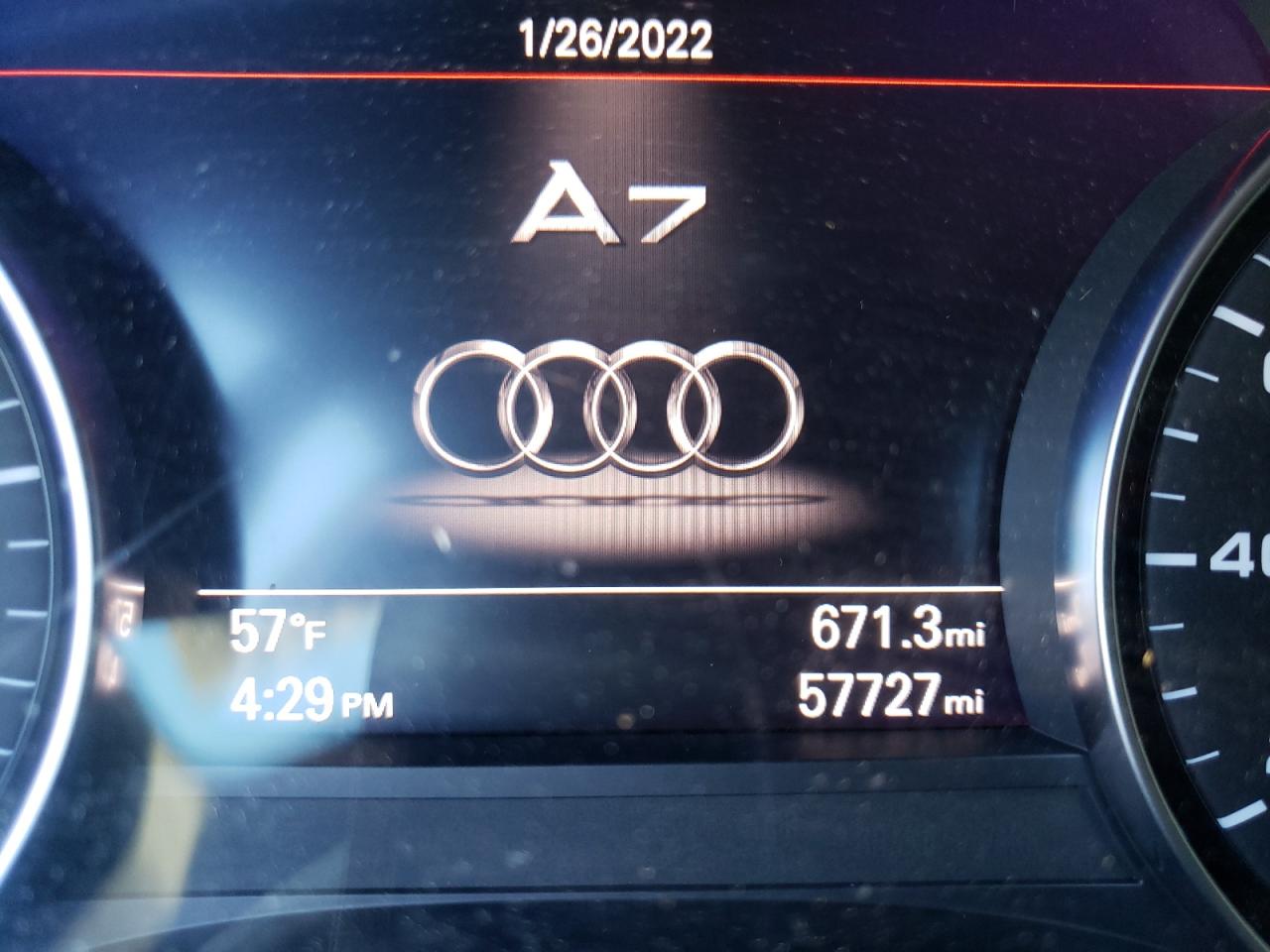 Photo 8 from auction – 2017 AUDI A7 COMPETI with VIN WAUW3AFC7HN026311
