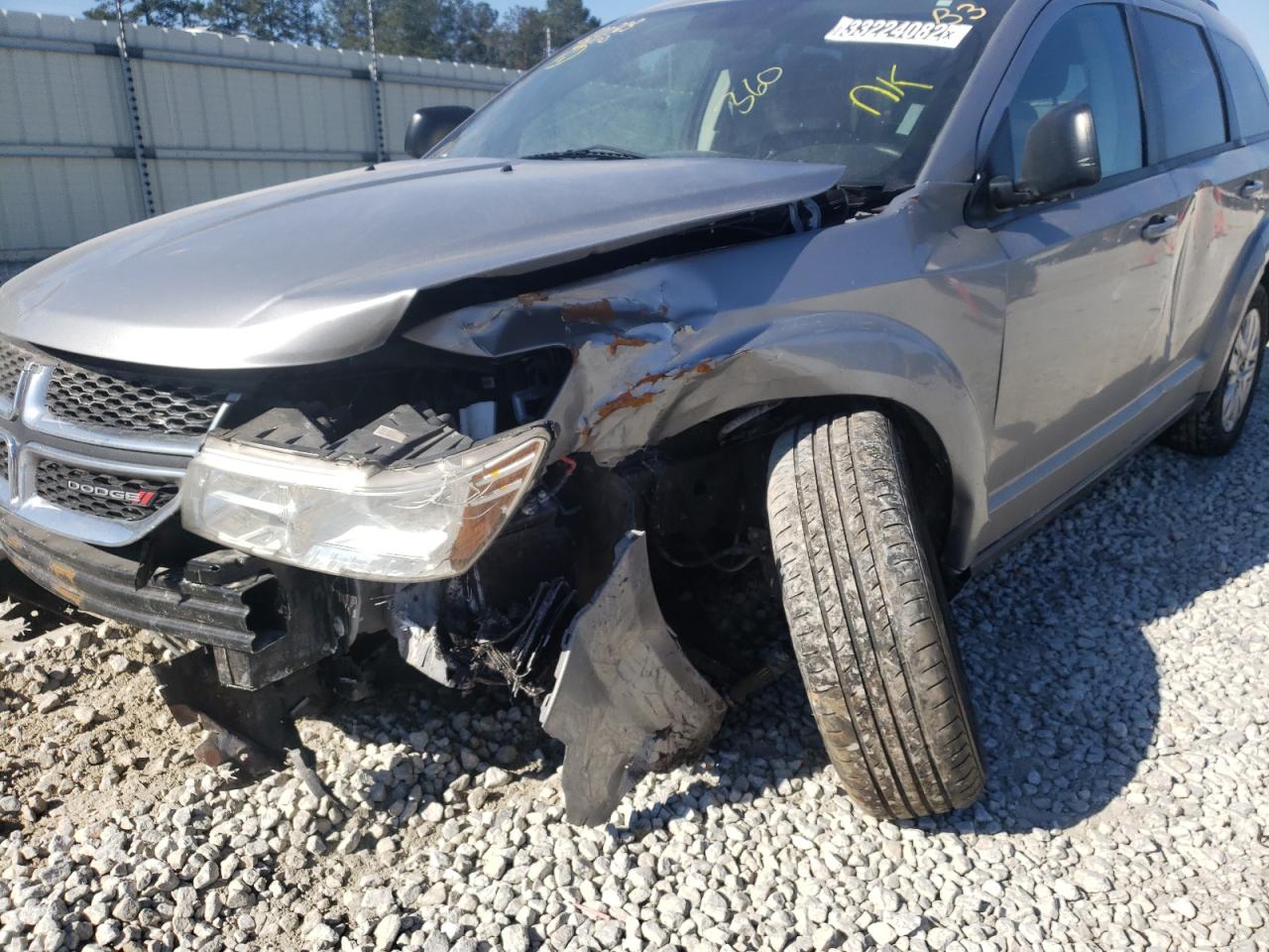 Photo 9 from auction – 2017 DODGE JOURNEY SE with VIN 3C4PDCAB2HT617452