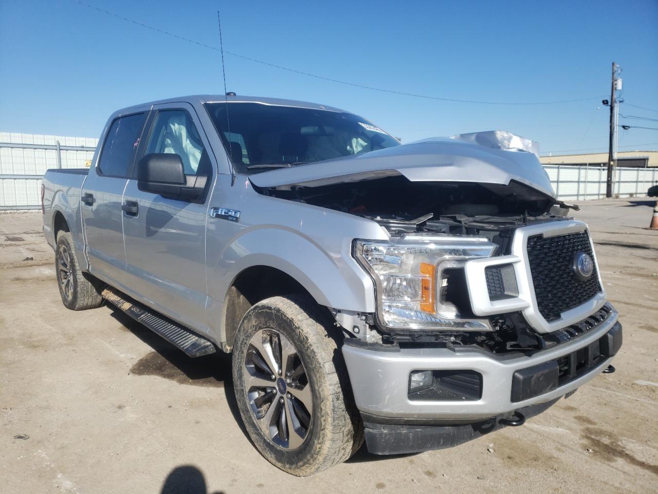 FORD F150 SUPER 2019 with VIN 1FTEW1EP2KFC24564 - Photo from auction