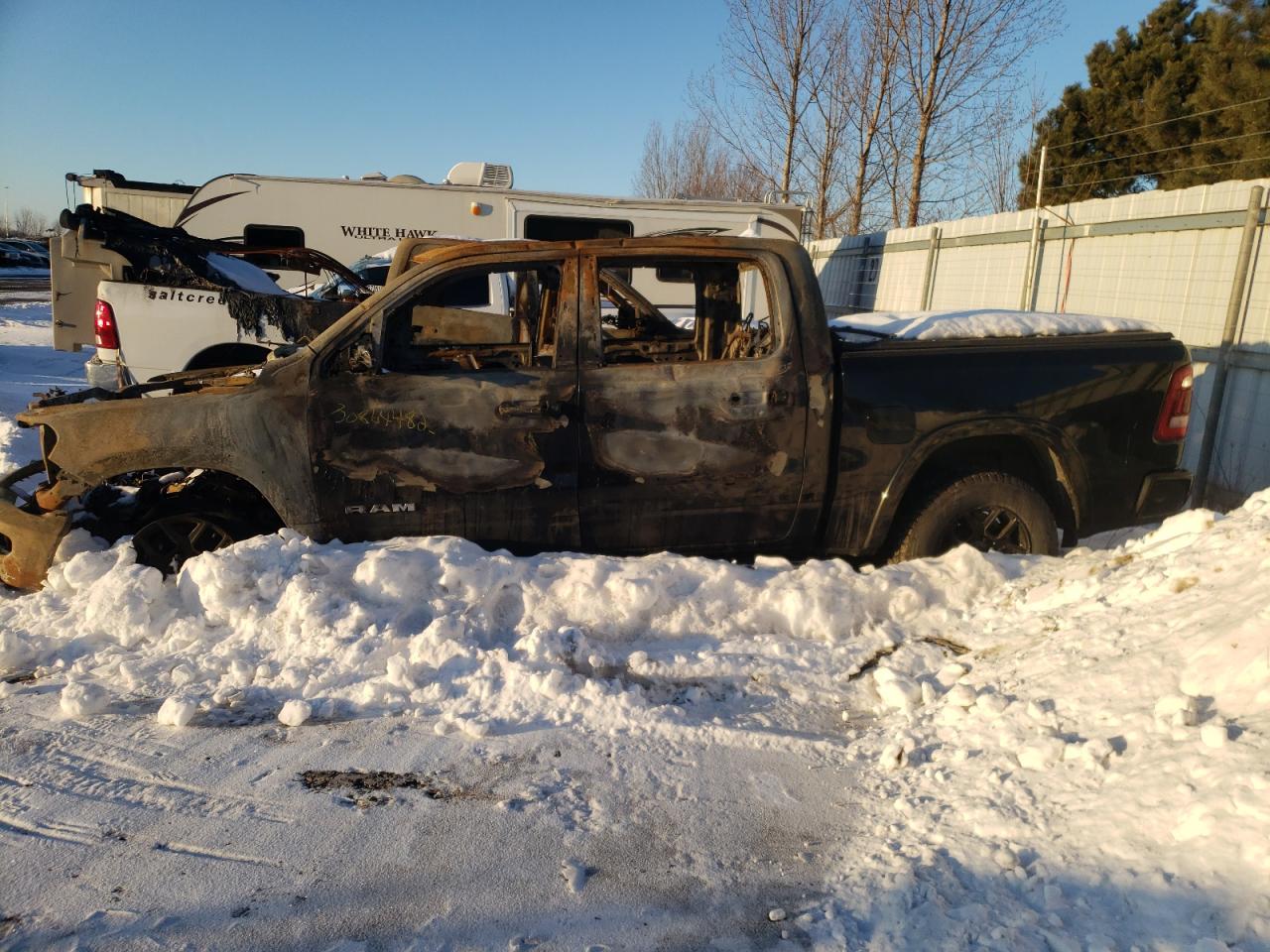 Photo 3 from auction – 2020 RAM 1500 LARAM with VIN 1C6SRFJM3LN261494