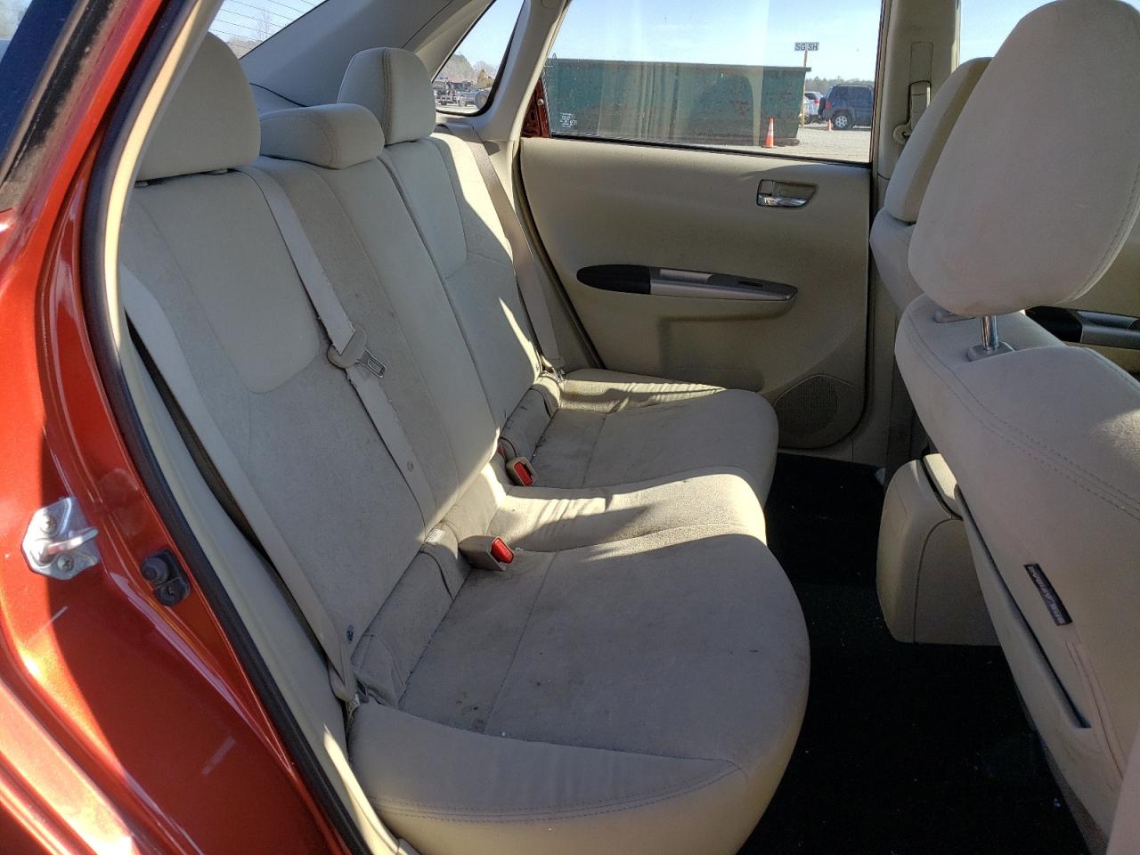Photo 6 from auction – 2009 SUBARU IMPREZA 2. with VIN JF1GE60629H513679