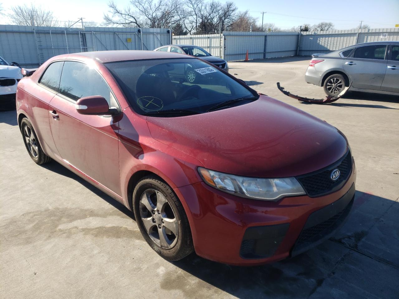 KIA FORTE EX 2010 with VIN KNAFU6A21A5286590 - Photo from auction