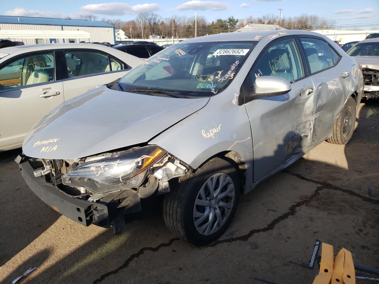 Photo 2 from auction – 2019 TOYOTA COROLLA L with VIN 2T1BURHE7KC182452