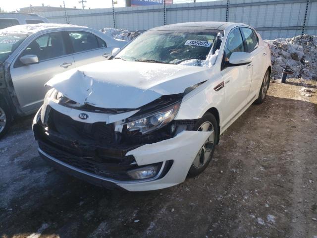 Photo 2 from auction – 2013 KIA OPTIMA HYB with VIN KNAGM4ADXD5061230