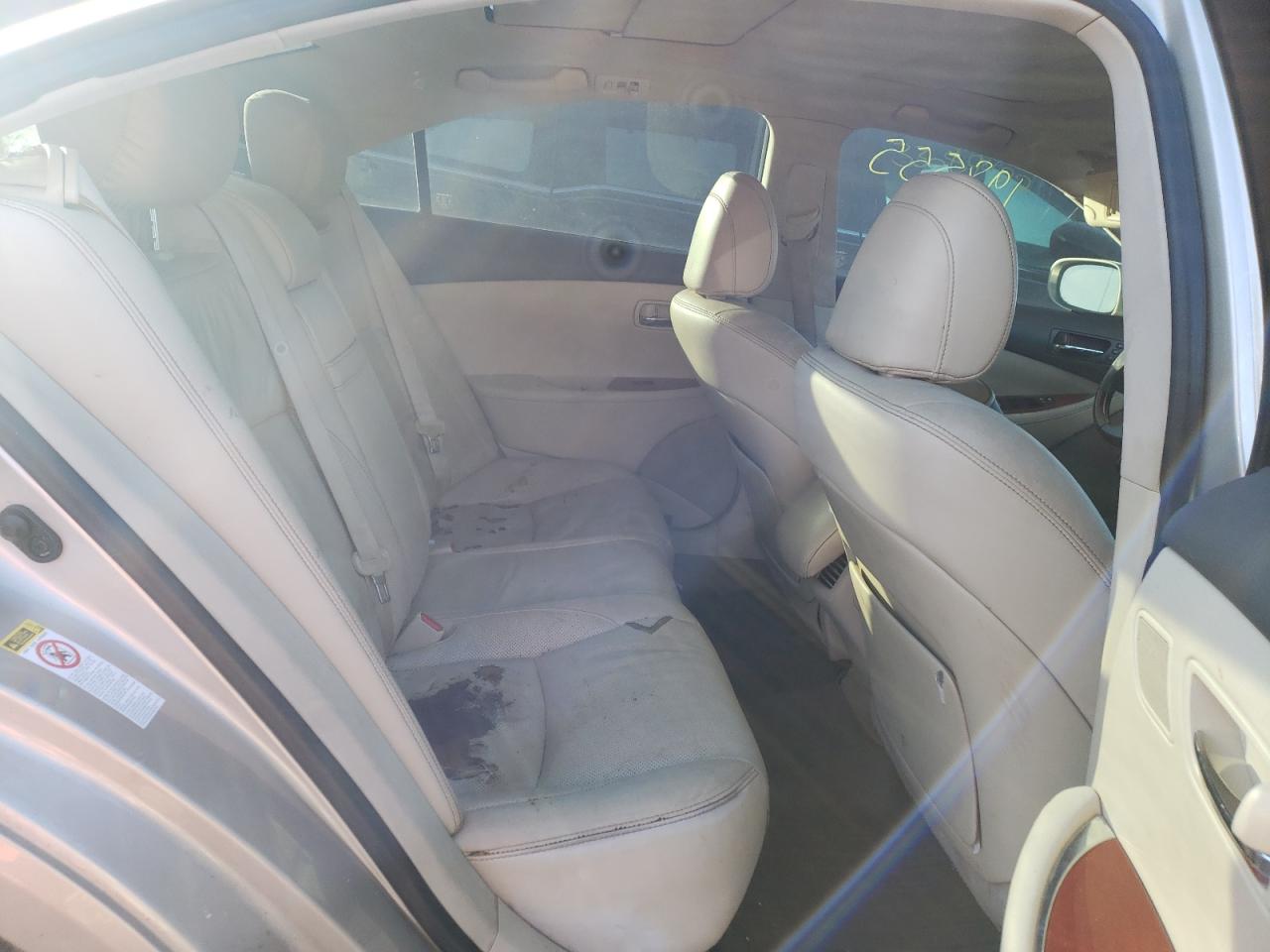 Photo 6 from auction – 2011 LEXUS ES 350 with VIN JTHBK1EG6B2457271