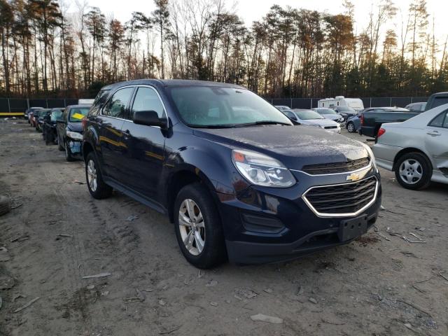 Photo 1 from auction – 2016 CHEVROLET EQUINOX with VIN 2GNALBEK5G1141492