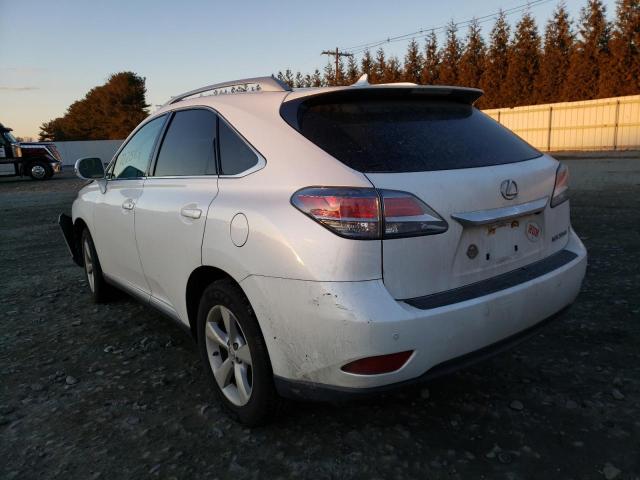 Photo 3 from auction – 2013 LEXUS RX 350 BAS with VIN 2T2BK1BA8DC219164