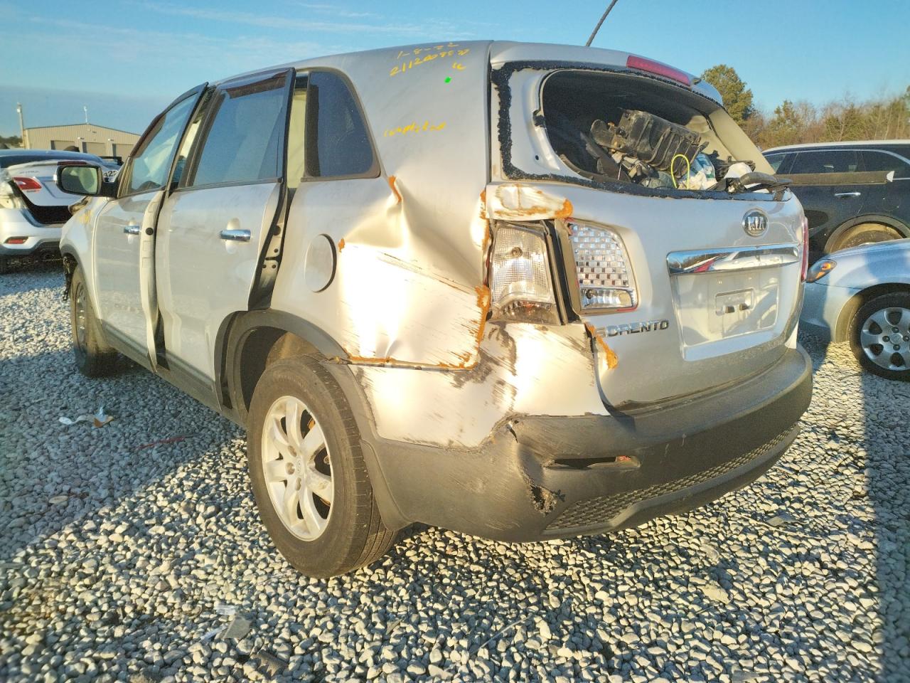 Photo 3 from auction – 2012 KIA SORENTO BA with VIN 5XYKT4A1XCG204074