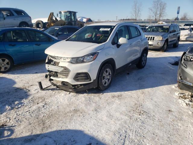 Photo 2 from auction – 2017 CHEVROLET TRAX LS with VIN 3GNCJKSB0HL286457
