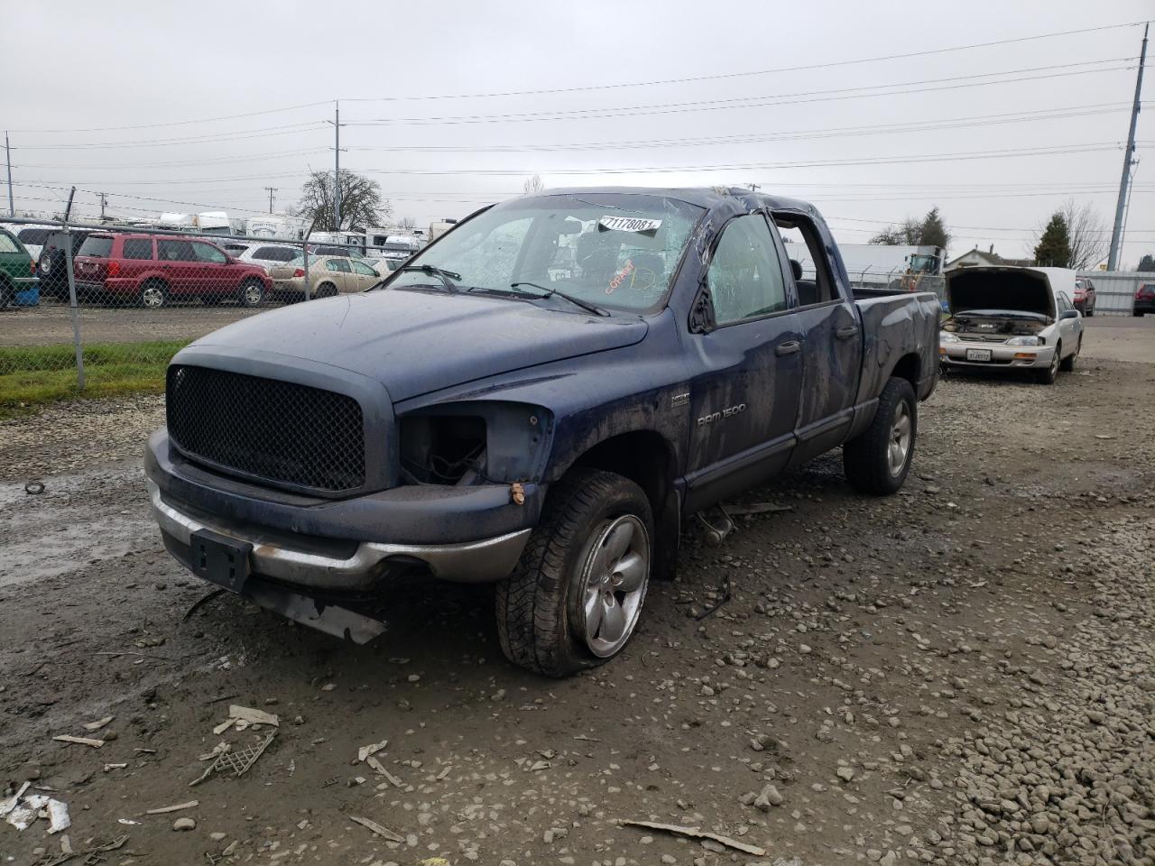 Photo 2 from auction – 2007 DODGE RAM 1500 S with VIN 1D7HU18217S136130