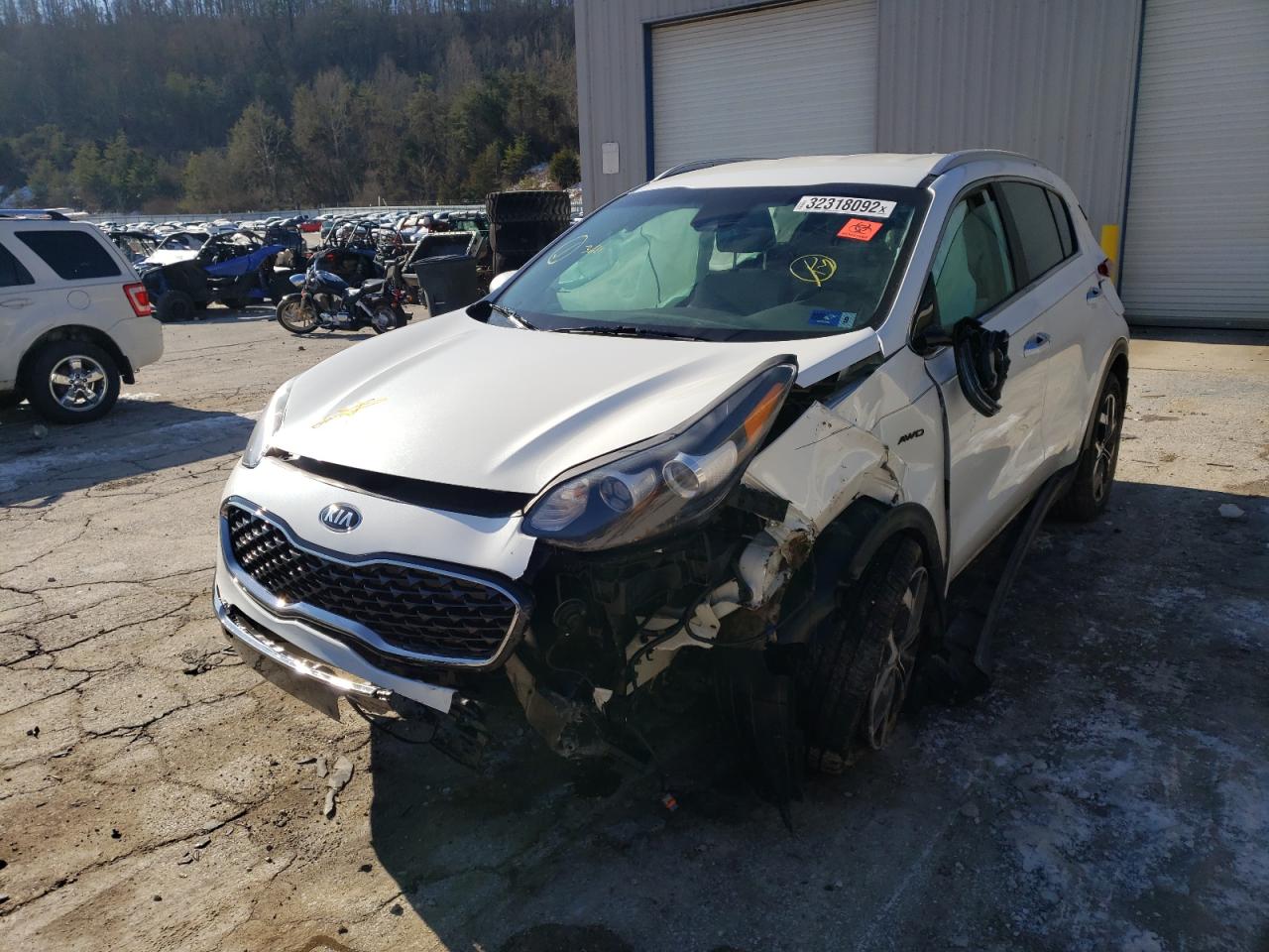 Photo 2 from auction – 2020 KIA SPORTAGE E with VIN KNDPNCAC2L7834602