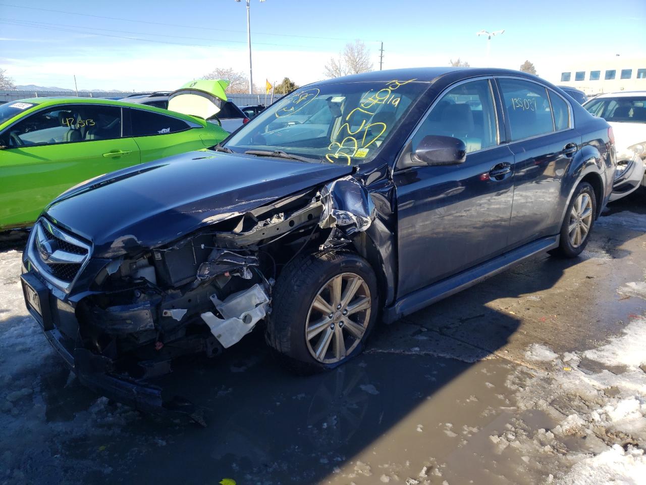Photo 2 from auction – 2012 SUBARU LEGACY 2.5 with VIN 4S3BMBC64C3023308