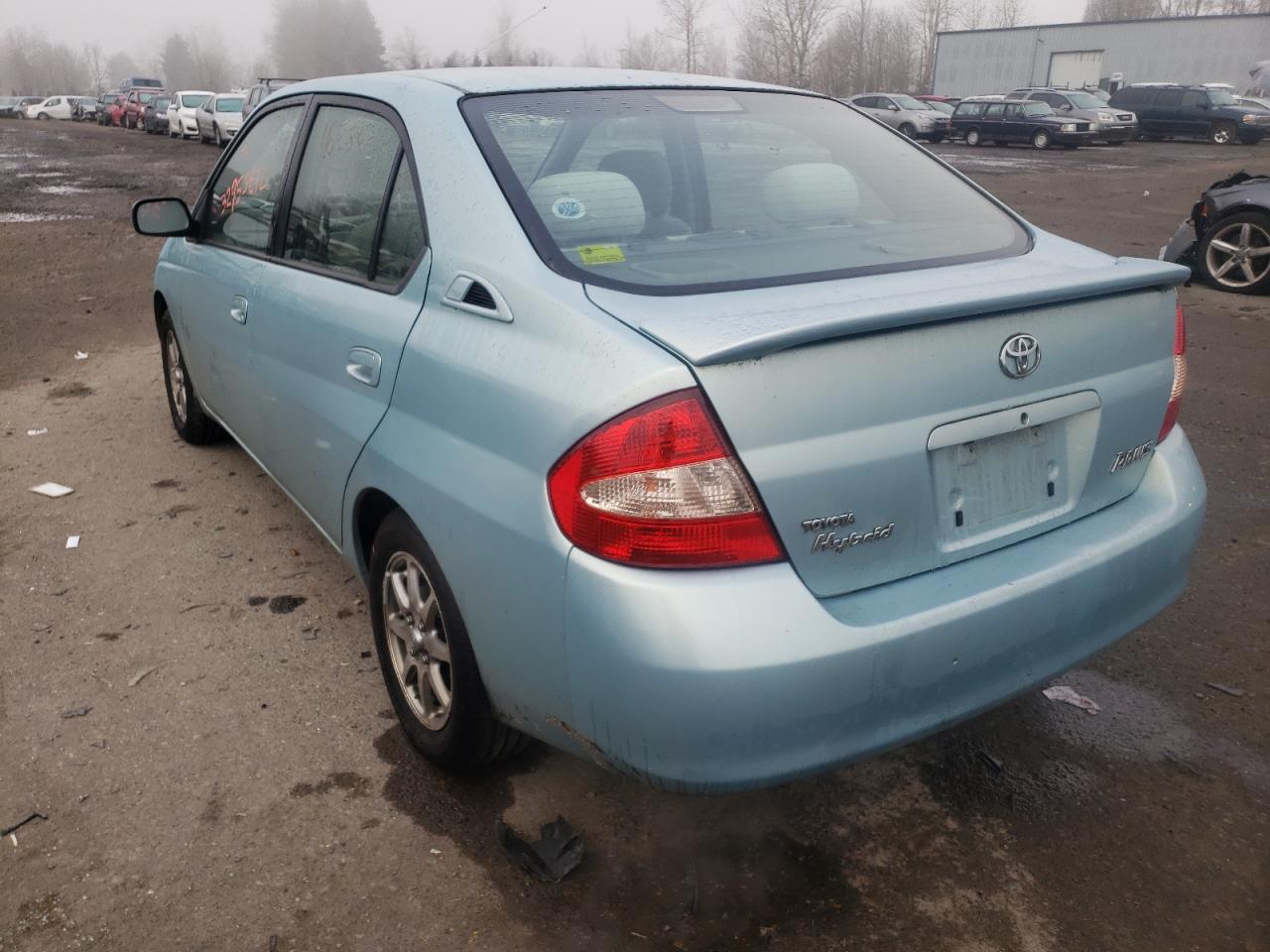 Photo 3 from auction – 2001 TOYOTA PRIUS with VIN JT2BK12U710030261