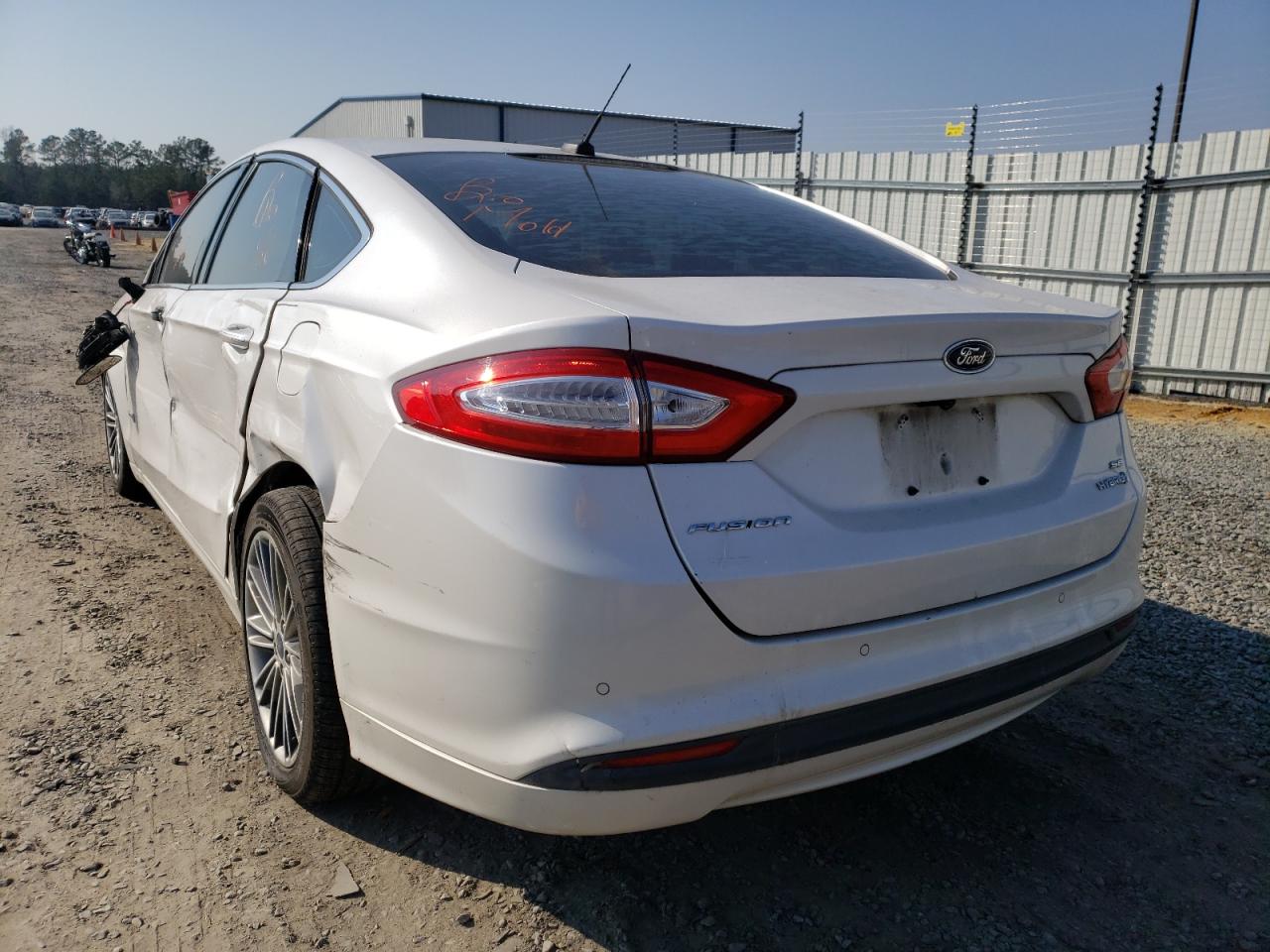 Photo 3 from auction – 2013 FORD FUSION SE with VIN 3FA6P0LU7DR301977
