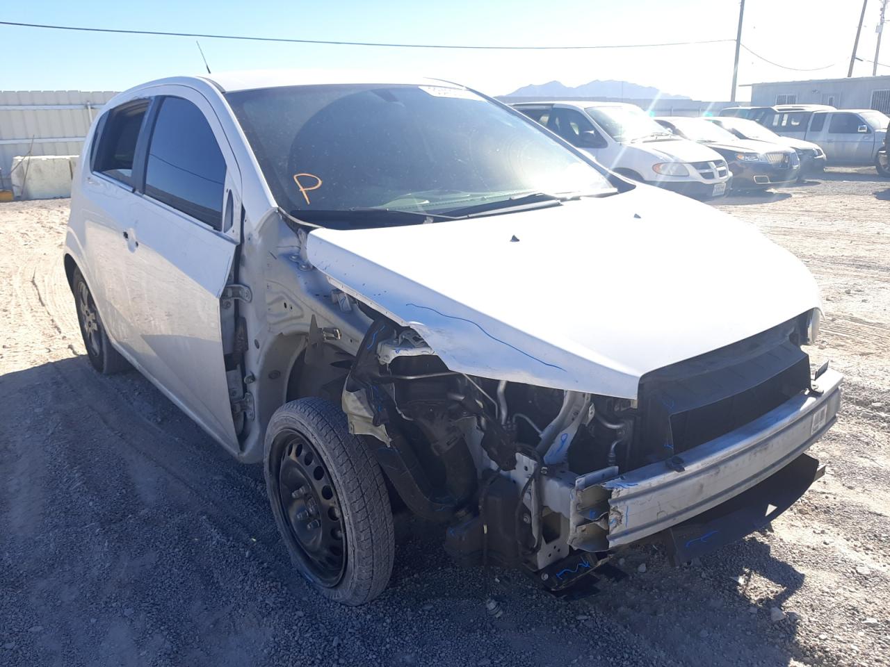CHEVROLET SONIC LT 2014 with VIN 1G1JC6SG2E4100604 - Photo from auction