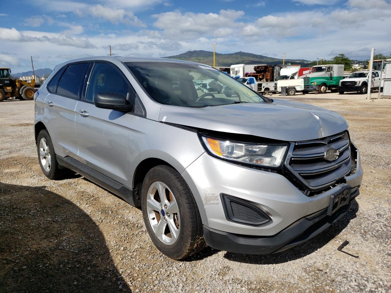 FORD EDGE SE 2015 with VIN 2FMTK3G93FBC04582 - Photo from auction