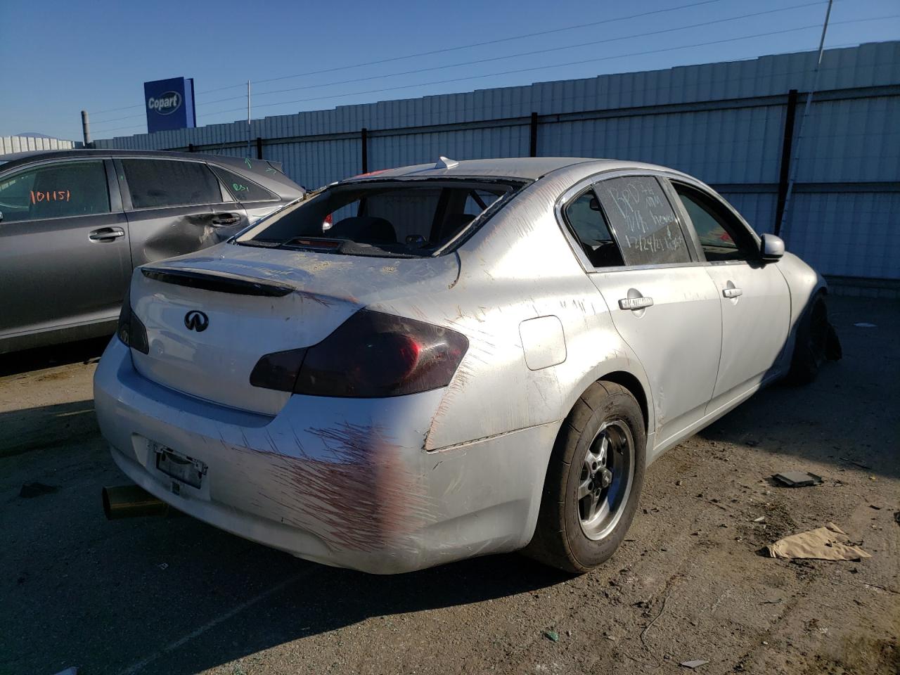 Photo 4 from auction – 2007 INFINITI G35 with VIN JNKBV61E87M701393