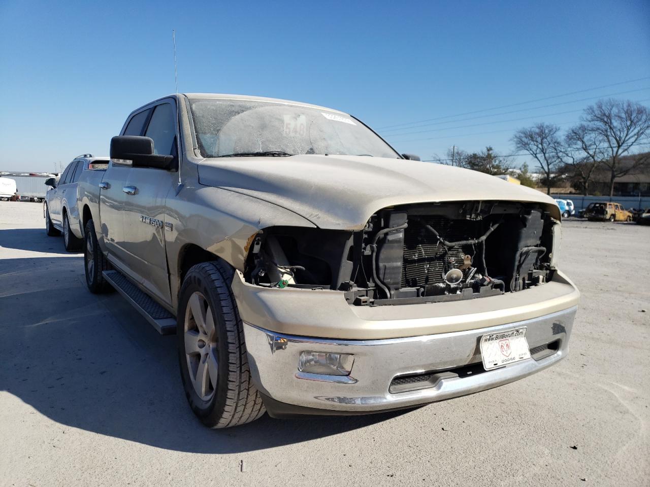 DODGE RAM 1500 2011 with VIN 1D7RB1CT6BS503610 - Photo from auction