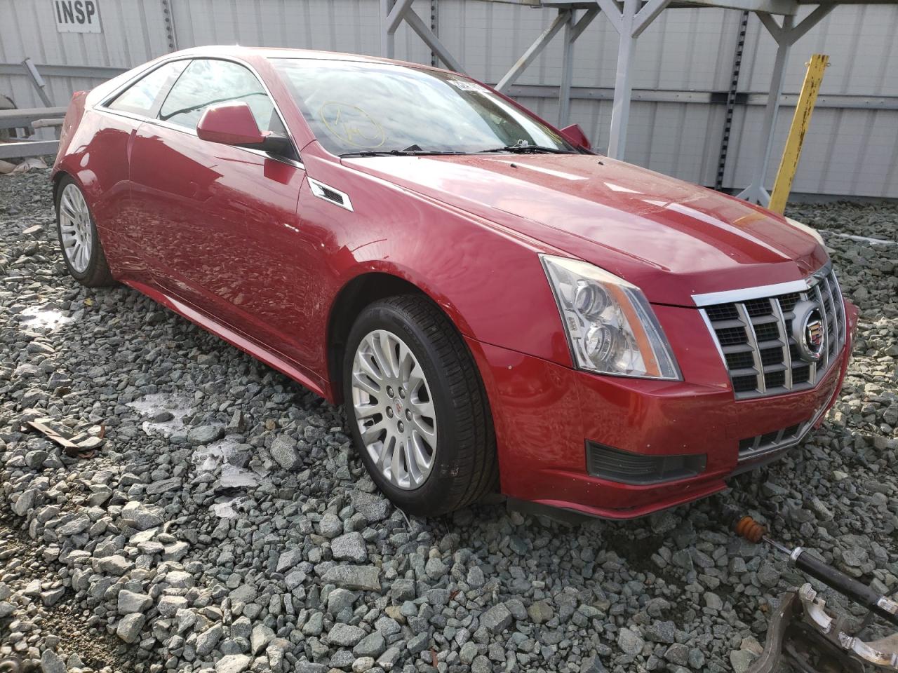 CADILLAC CTS 2012 with VIN 1G6DA1E35C0154430 - Photo from auction