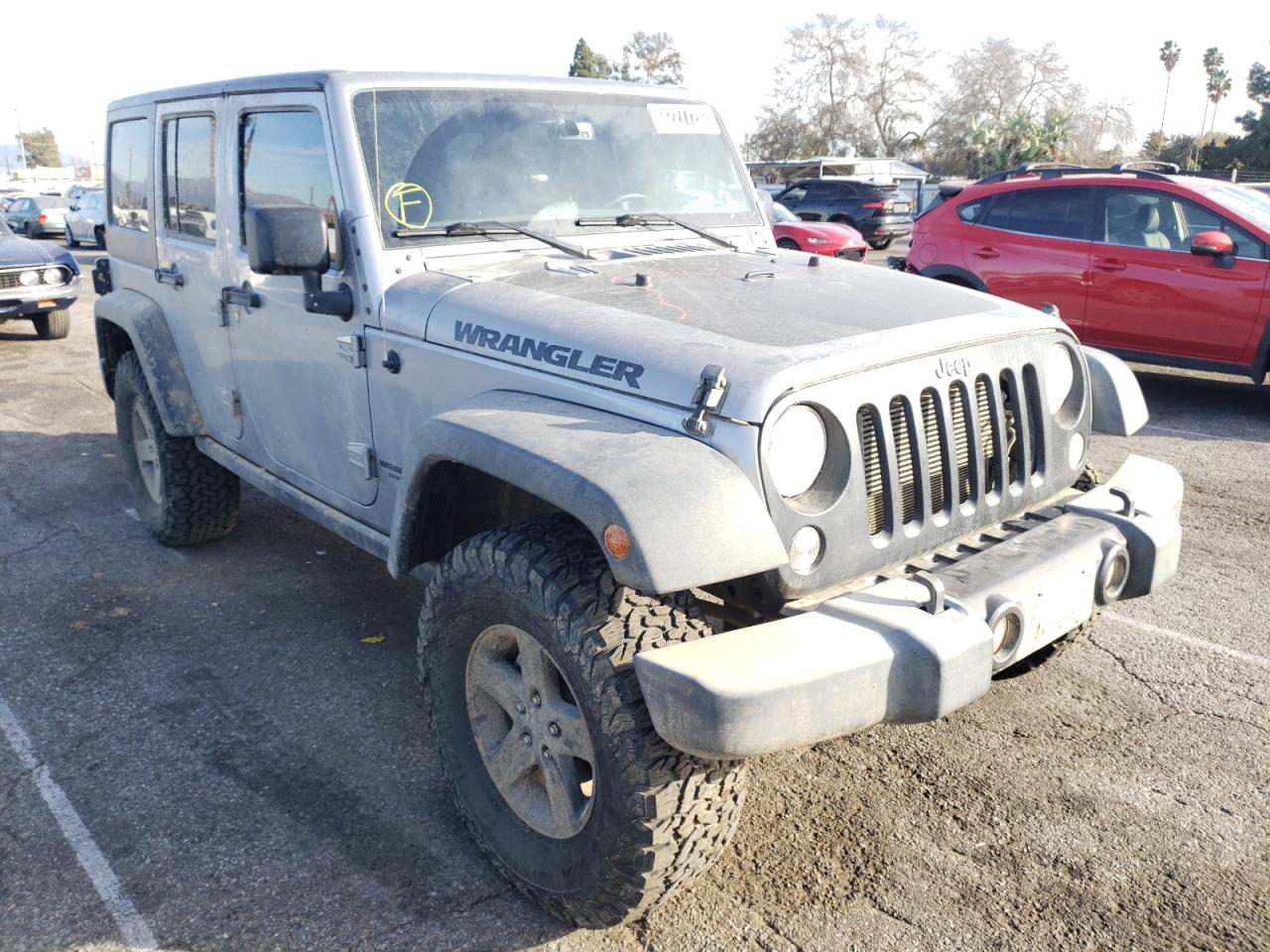JEEP WRANGLER U 2017 with VIN 1C4BJWDGXHL683724 - Photo from auction