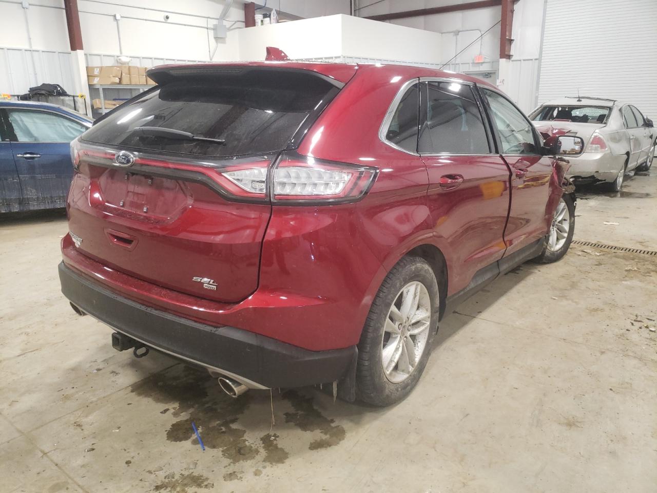 Photo 4 from auction – 2016 FORD EDGE SEL with VIN 2FMPK4J89GBC09892