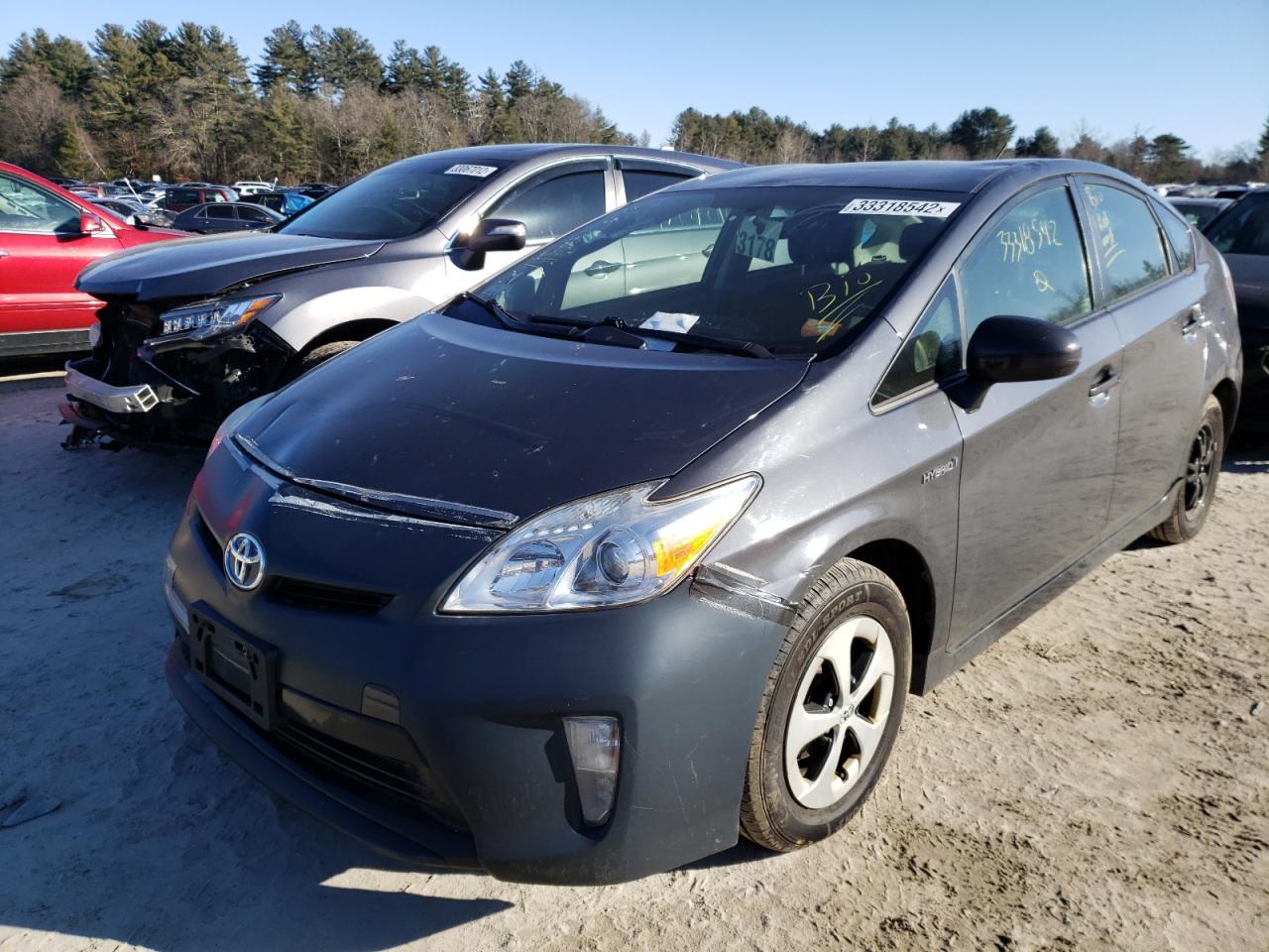 Photo 2 from auction – 2012 TOYOTA PRIUS with VIN JTDKN3DU6C1539360